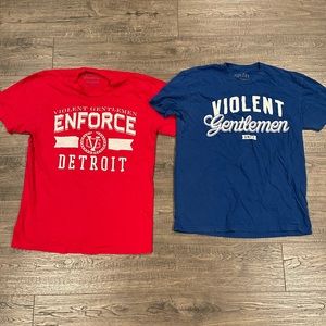 Men’s Violent Gentlemen T-Shirt Bundle